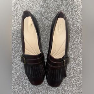 Clark loafer heels